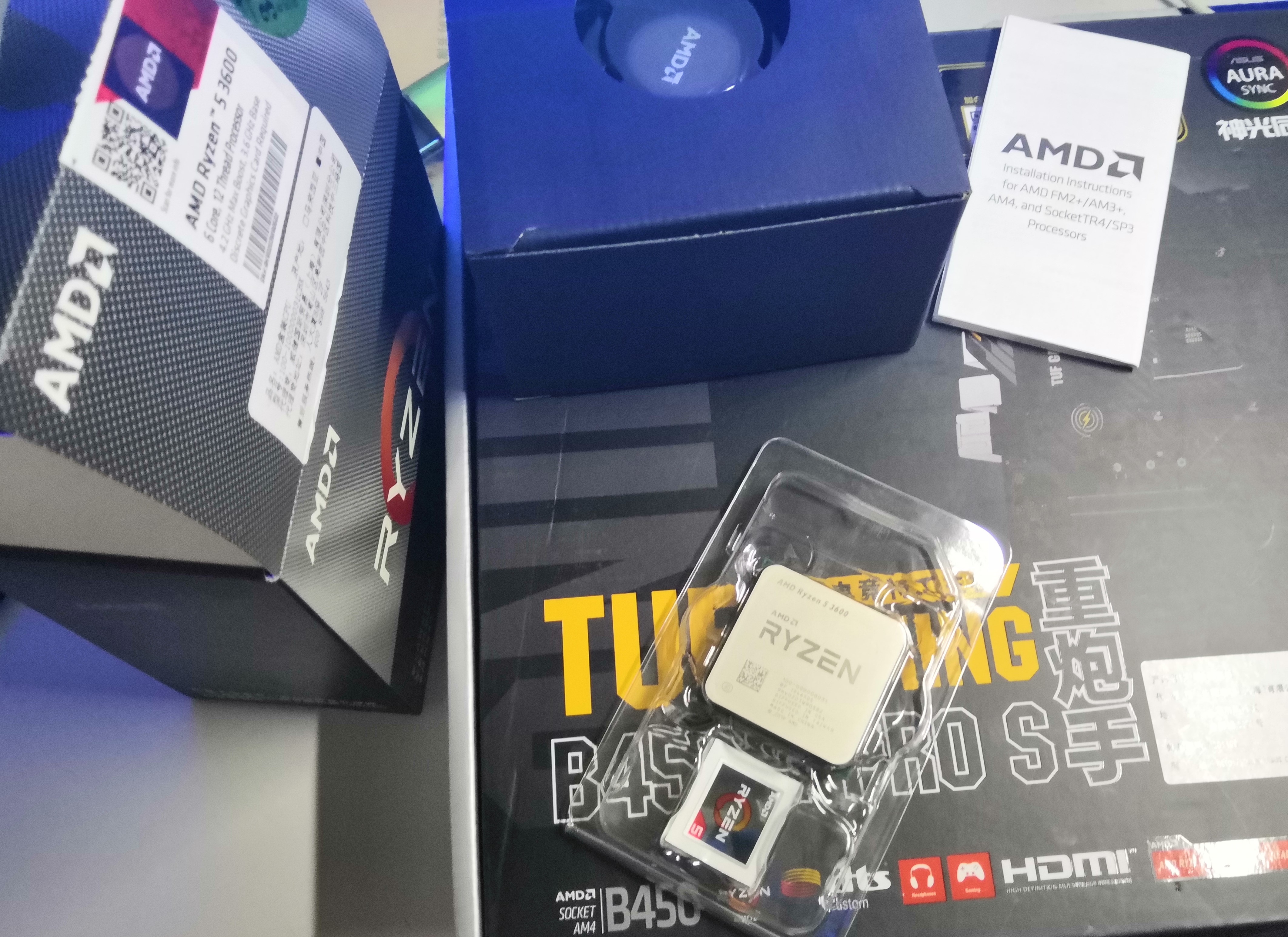 iPhone|组装电脑看过来，十代i5处理器到手评测，对比锐龙3600你会怎么选呢？