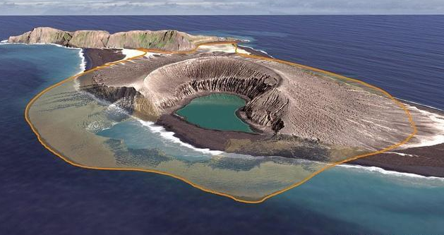 火山喷发@印度洋海底火山喷发，地震仪显示有异常，有“异物”跑出！