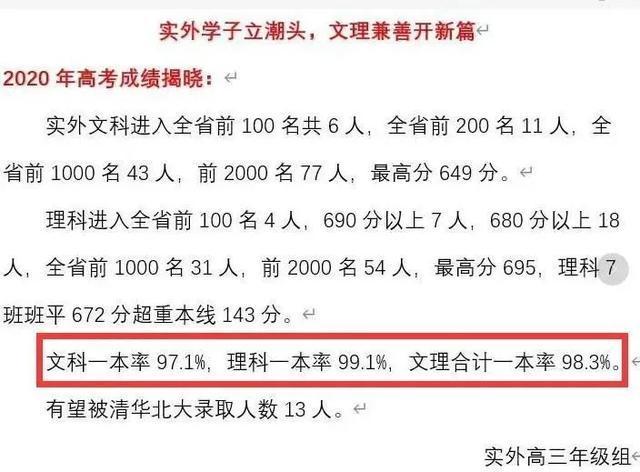 四川省|四川最牛的10所高中,今年高考情况了解一下