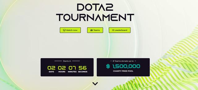 #DOTA2#GWB宣布举办DOTA2全新慈善大赛，总奖金高达150万美元
