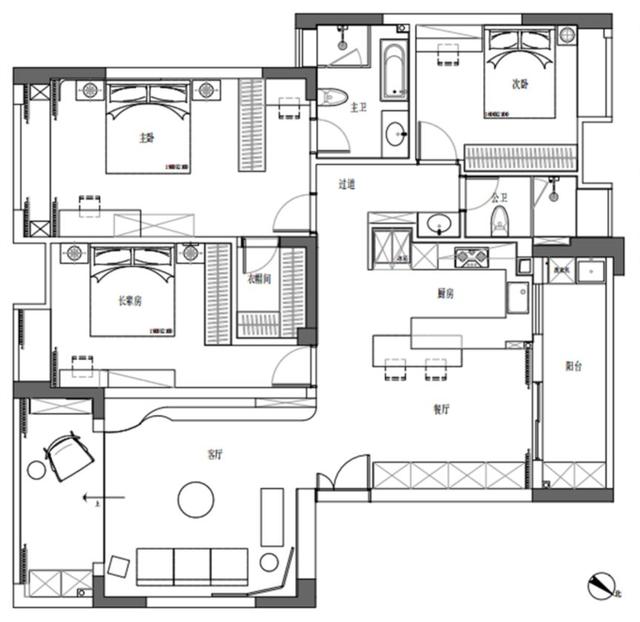 |新房装修到一半，屋主不满意，改变电视墙后，立马时尚多了！