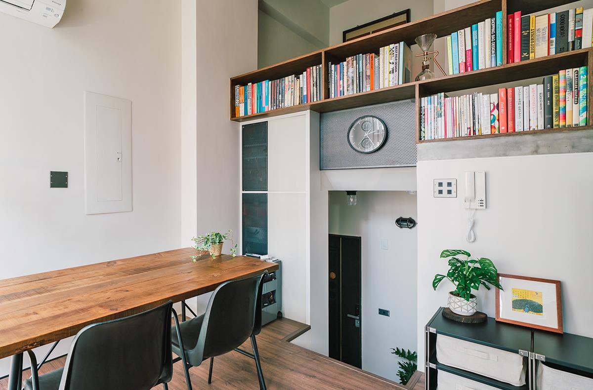 ：日系工业风小复式，66㎡，拥有率性无拘束的生活感！