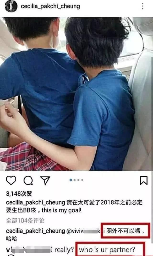 张柏芝|张柏芝回应四胎传闻，曝光小儿子正面照，三胎儿子像极了前夫谢霆锋