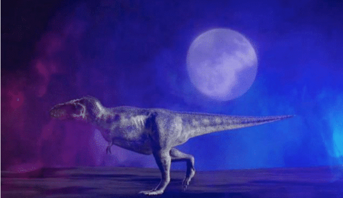 「月球」研究发现月球一直在远离地球,那恐龙时代的月亮有多大呢?