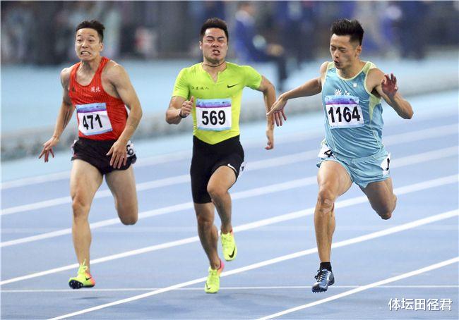 【苏炳添】10秒71!中国百米名将大退步夺亚军 三年前实力次于苏炳添谢震业