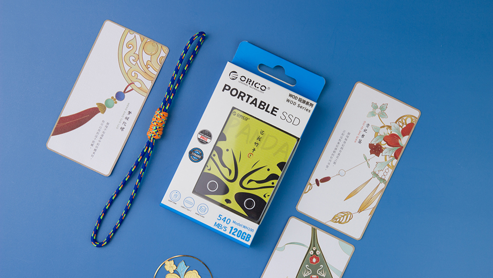智能手环|国风和SSD的碰撞，一款很潮的ORICO SSD硬盘体验