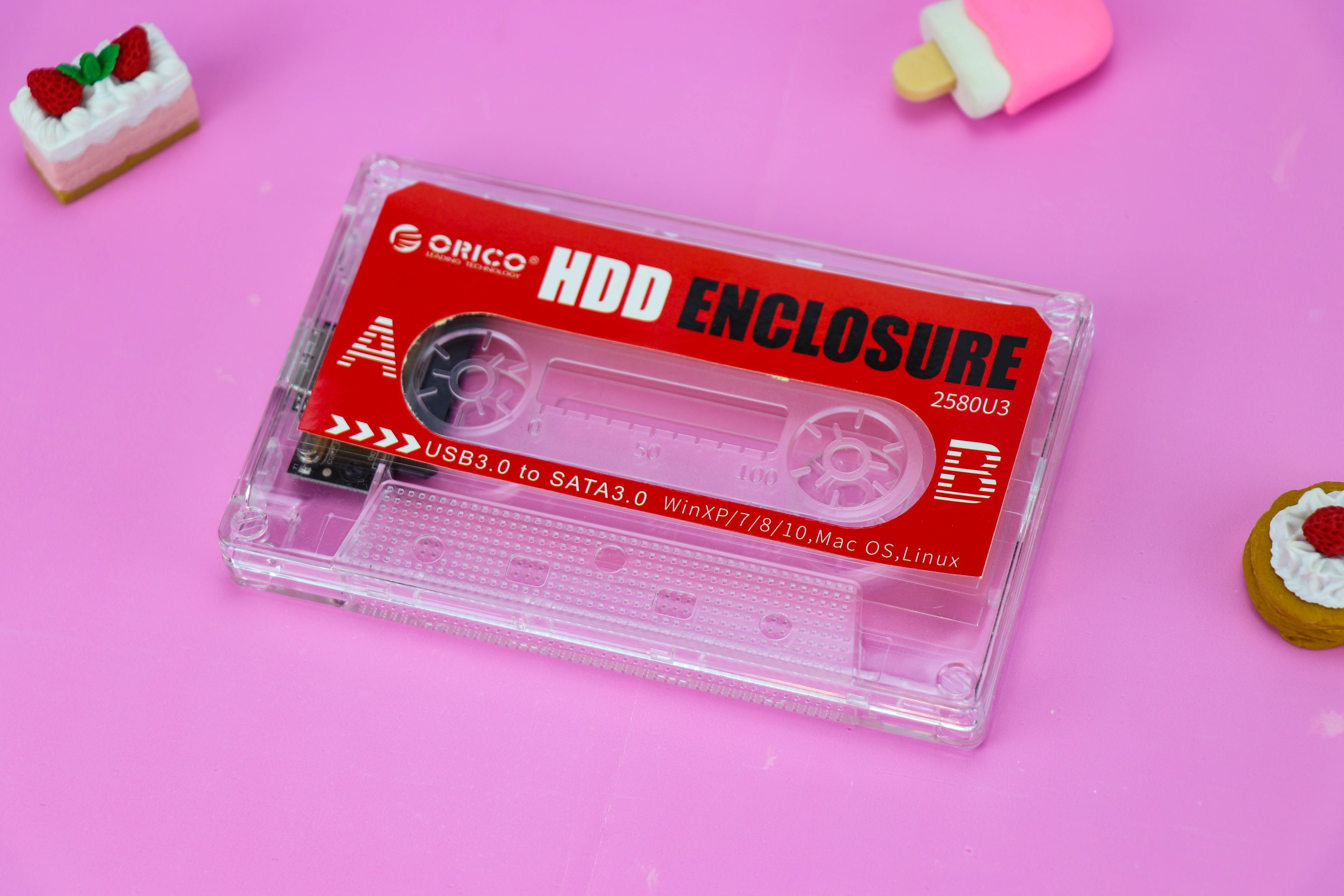 三星|看见就怀念，Orico磁带式移动硬盘盒图赏