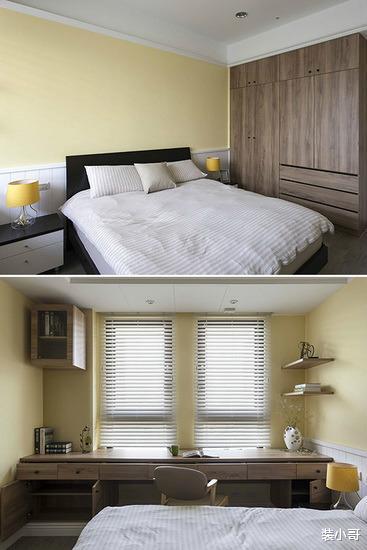 |123平美式风装修,衣帽间打满收纳柜超实用,空间温馨漂亮