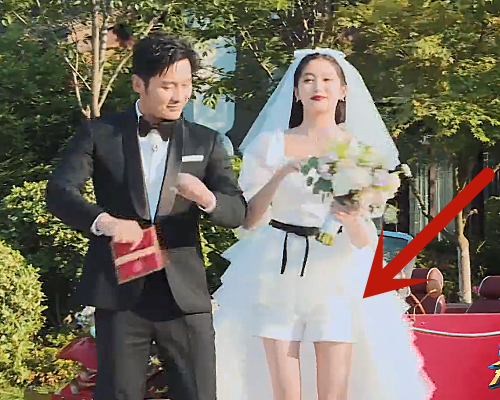 「关晓彤」奔跑吧对关晓彤有多宠？其他女嘉宾都是婚纱裙，唯独她特殊