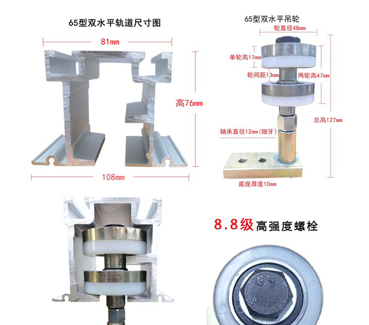 活动的屏风吊滑轮的重要性