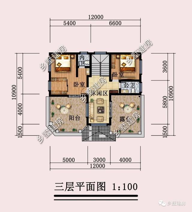 「」精选1套最受欢迎的欧式别墅，适合农村建房的你，有全套图纸。