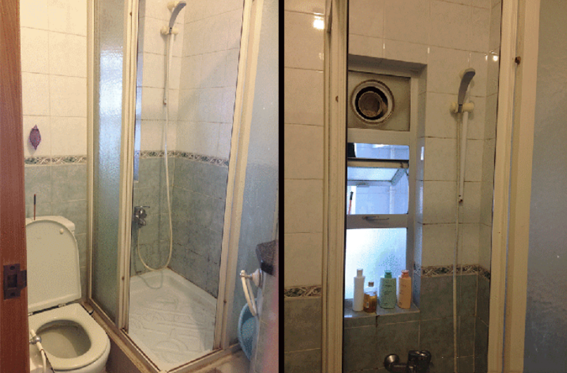 ：夹缝中求生存！香港38㎡的公寓，居然还装出了2室1厅