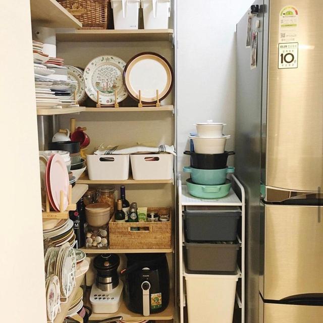 【】韩国太太的家也太治愈了吧！85㎡小房一尘不染，全屋收纳井井有条