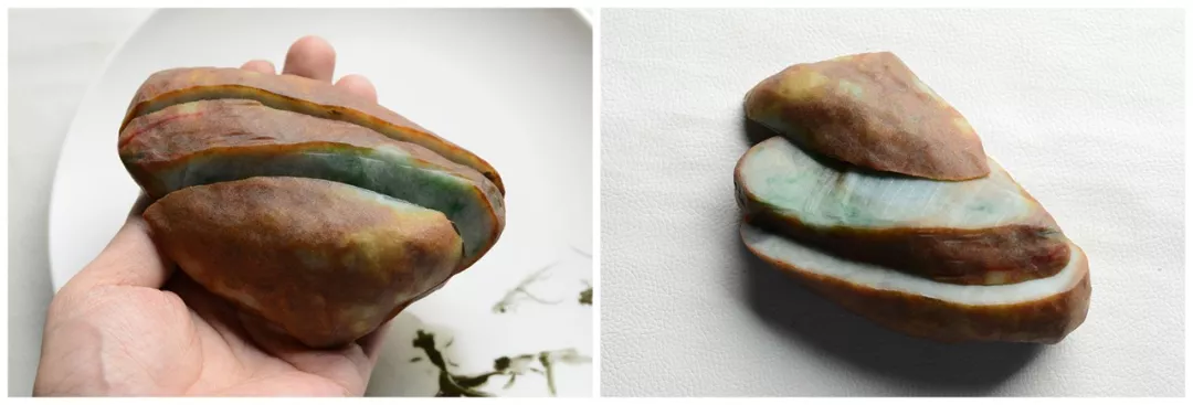 翡翠|3000块淘的一块看似不怎么样的原石，成品出来后商家后悔了！