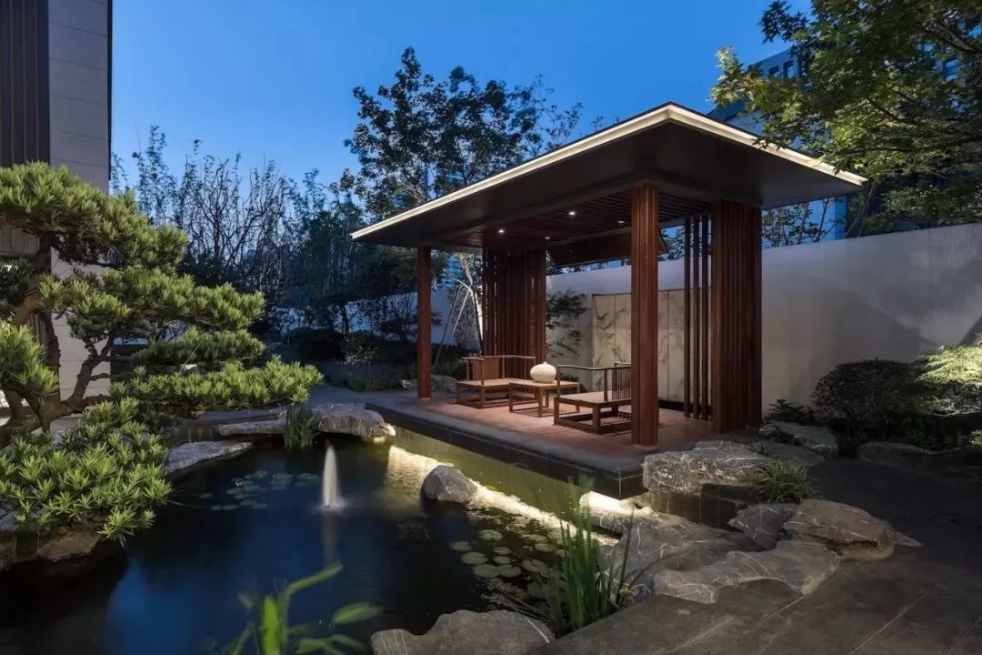 超有质感的中式庭院