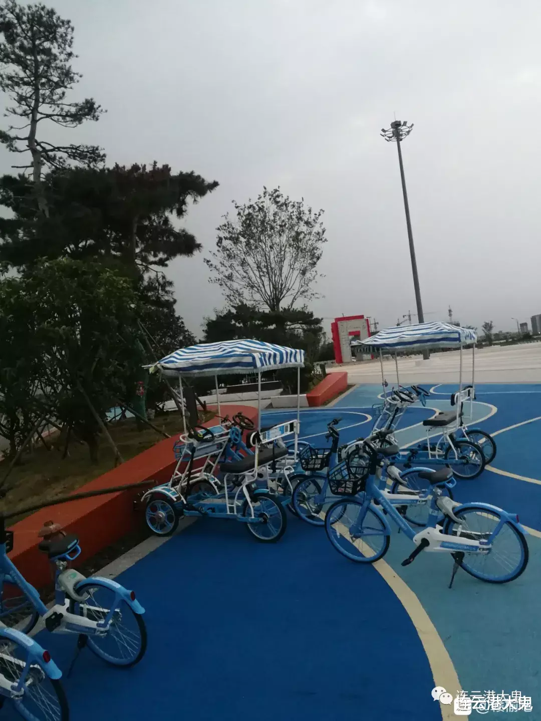 连云港大鬼|连云港赣榆“琴岛天籁”片区建设最新进展，“秦东门”雕塑亮了！