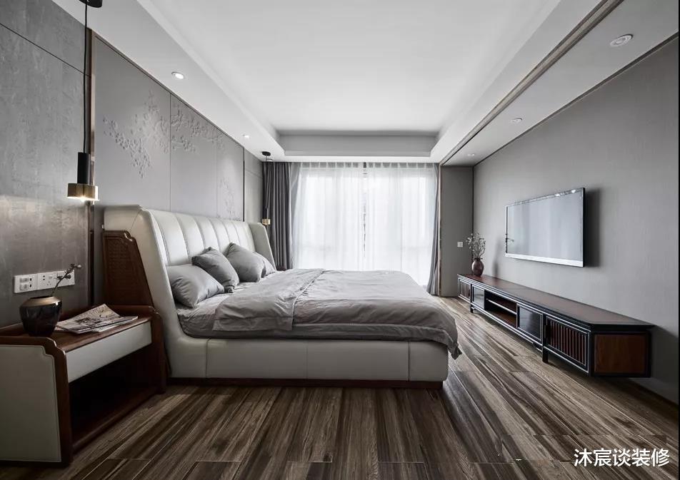 |一家四口新房，新中式搭配现代轻奢元素，室内惊艳无比，很上档次