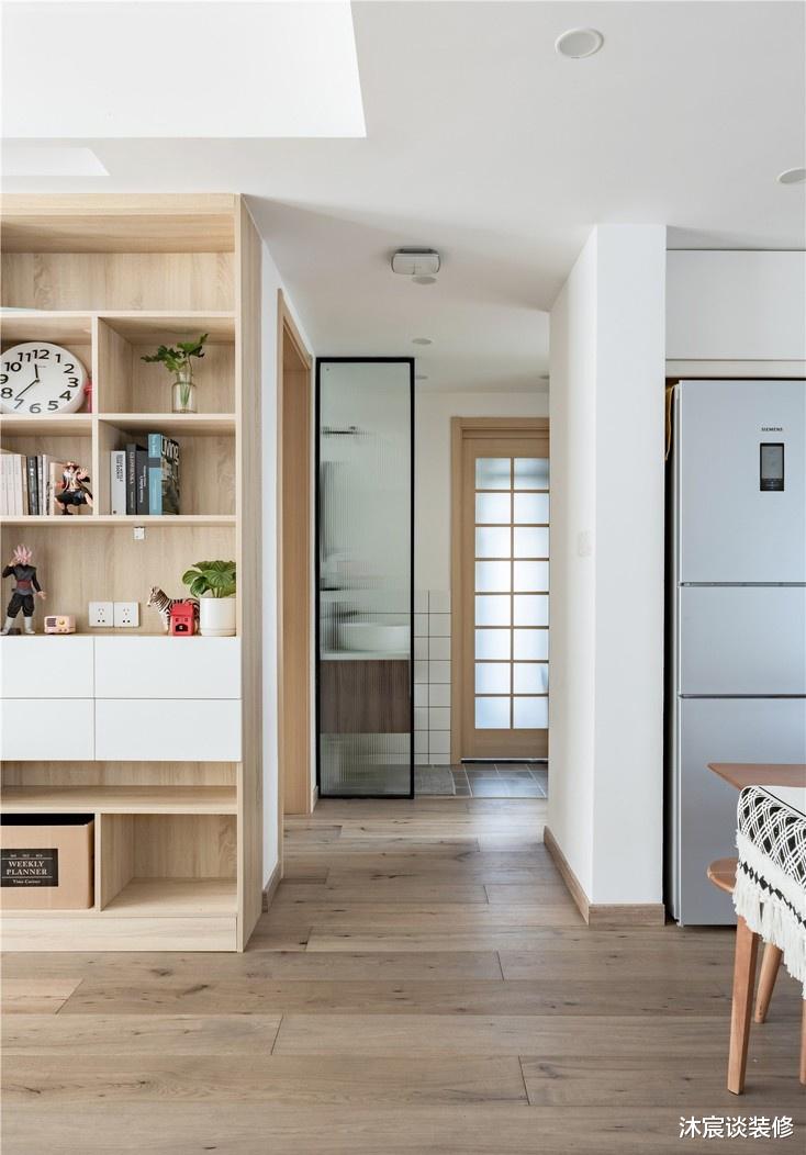 |她的新家，一层带个小花园，清新原木风很舒适，享受美妙田园生活