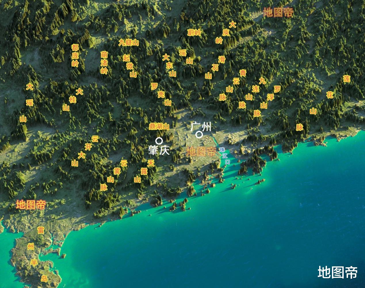 地图帝|两广总督驻地最初为什么在肇庆，而不在广州？