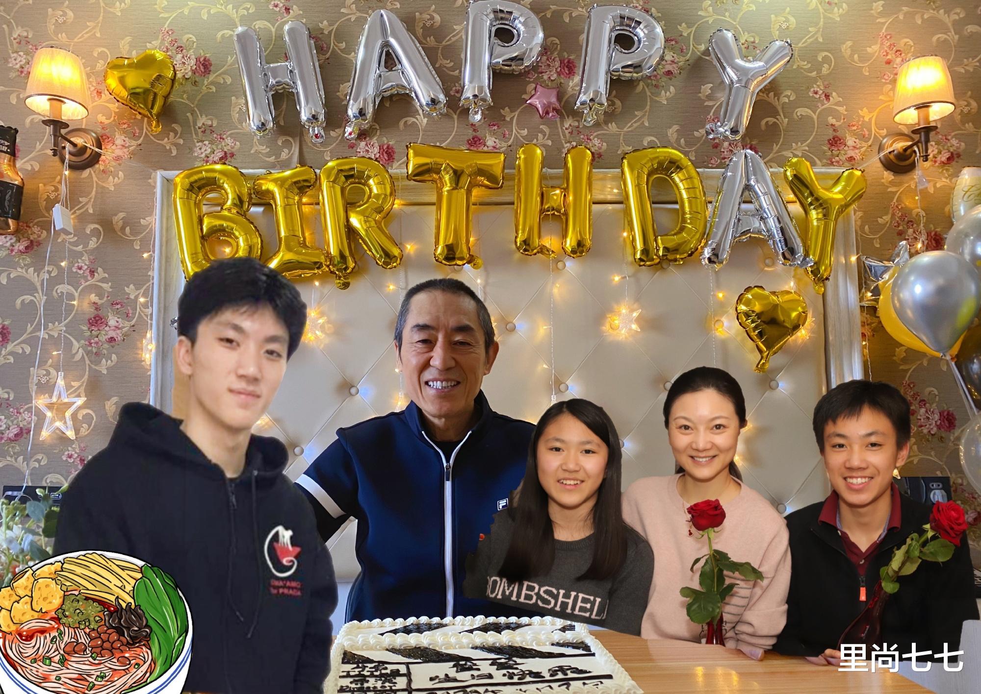 张艺谋@张艺谋带娇妻走红毯，小31岁妻子穿公主裙超甜，爱马仕包包添贵气