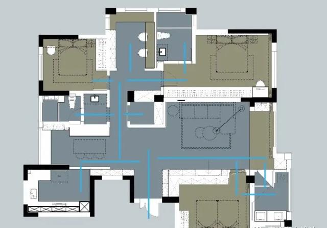 「」155㎡的家,柜子多、收纳强,空间大、超宽敞!能装又能玩耍