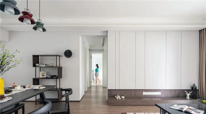 @112㎡现代北欧风格装修，简约舒适的小资格调！