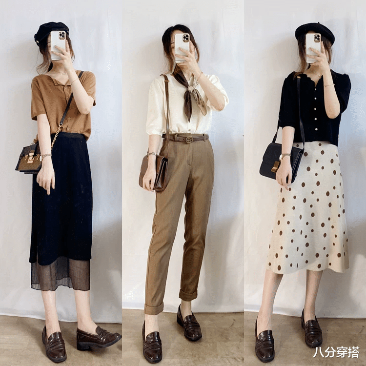 穿衣搭配|简单利落的职场穿搭！这些穿搭简单干净有气场，干练稳重又温柔