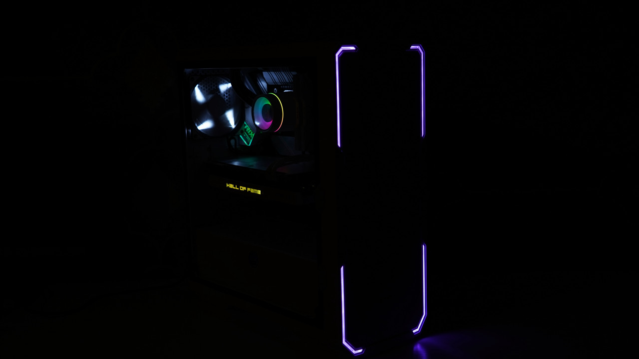 |光污染终有审美疲劳时，打造一台与众不同的高颜值、高性能电脑主机