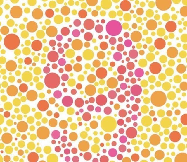 驾照|公认的色盲检测图,要是看不清第3张上的数字,那将与驾照无缘