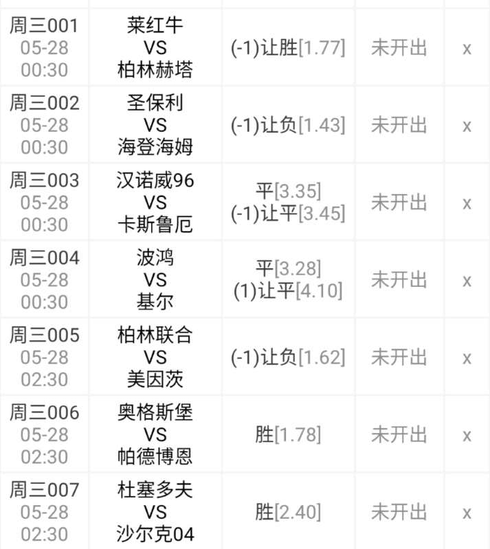 杜塞尔多夫■今日分享7场比赛：赫塔不可小觑 美因茨遇危机