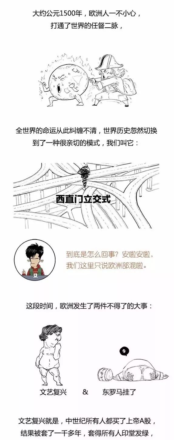 |二混子图解：欧洲简史，简到崩溃！