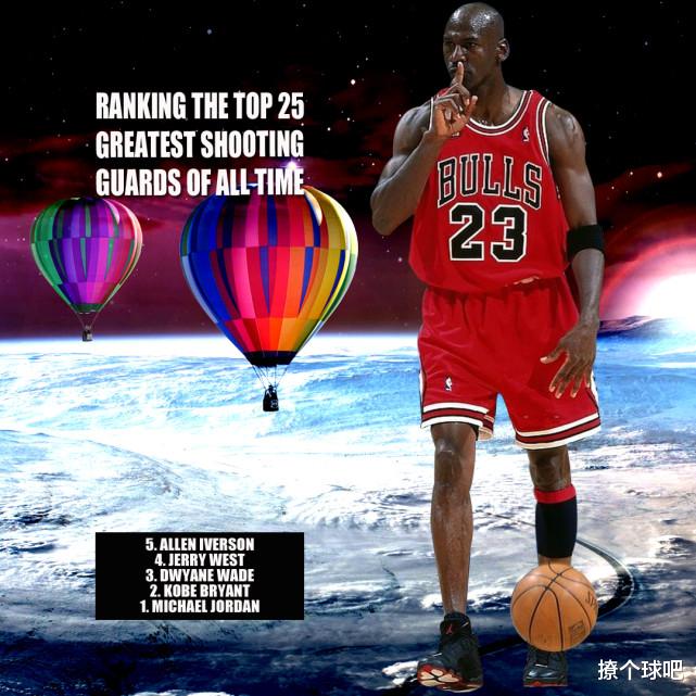 盖帽|美媒排NBA历史前25分卫，哈登第7，麦迪第14，汤神超雷阿伦！