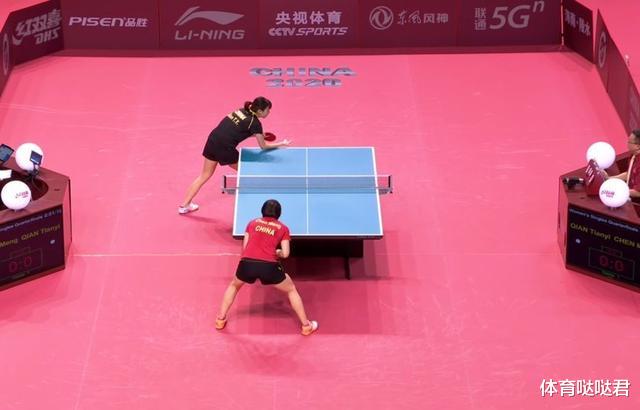 陈梦|国乒女单首个四强席位出炉！世界第一轰4-0速胜，陈梦静等王曼昱