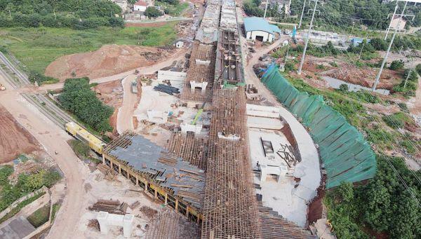 交通管制|21年逐梦环道终成环 株洲快速环道(中环大道)建设显影