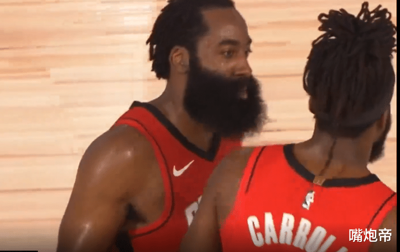 詹姆斯·哈登|威少得新冠后11中2，哈登18+5救火箭，半场结束联合德帅围攻裁判