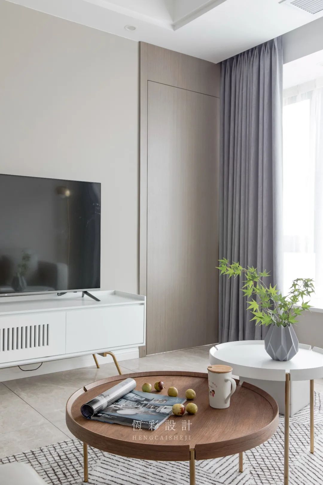 原创|新作首发 | 89㎡现代北欧风,三室两厅两卫+储物间,简约舒适