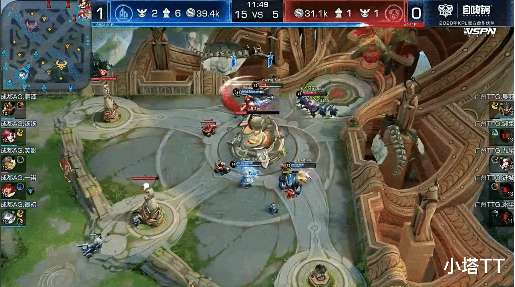 ttg|王者荣耀KPL最长比赛超级兵一拳半血, 最短的比BP还短, 出自同一队！