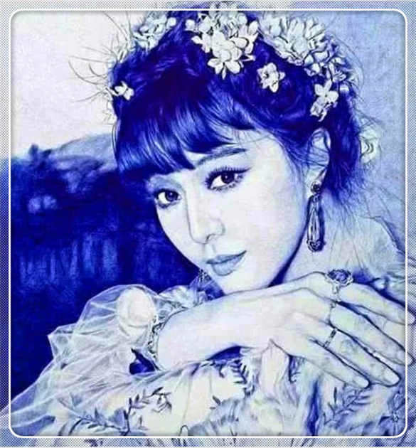 男孩上课用圆珠笔作画，老师觉得不学无术，但专家看见后却自叹不如