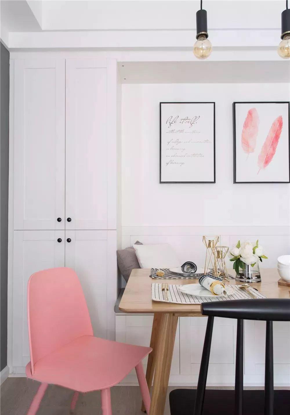 『』70㎡小两房，一进玄关就被迷住，做刚需房太合适了，实用又漂亮！