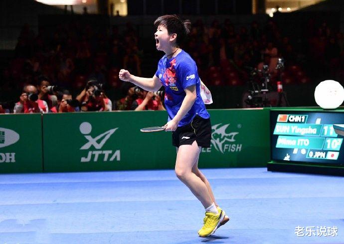 孙颖莎|孙颖莎被称“清道夫”，三次排雷惹人怜，大心脏就是这么来的