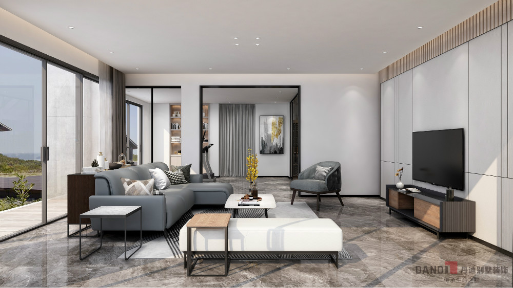 布艺|330㎡豪宅别墅现代简约风格设计，高质感家居生活！