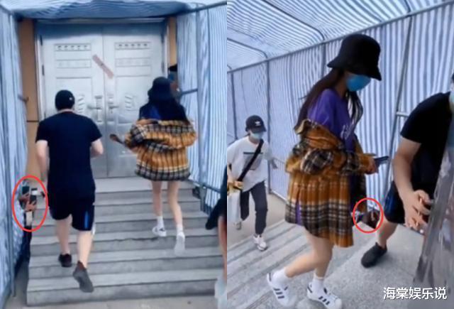 「杨幂」杨幂真的受委屈了！被变态仰拍大腿根儿，这种刁钻角度也拍得出来