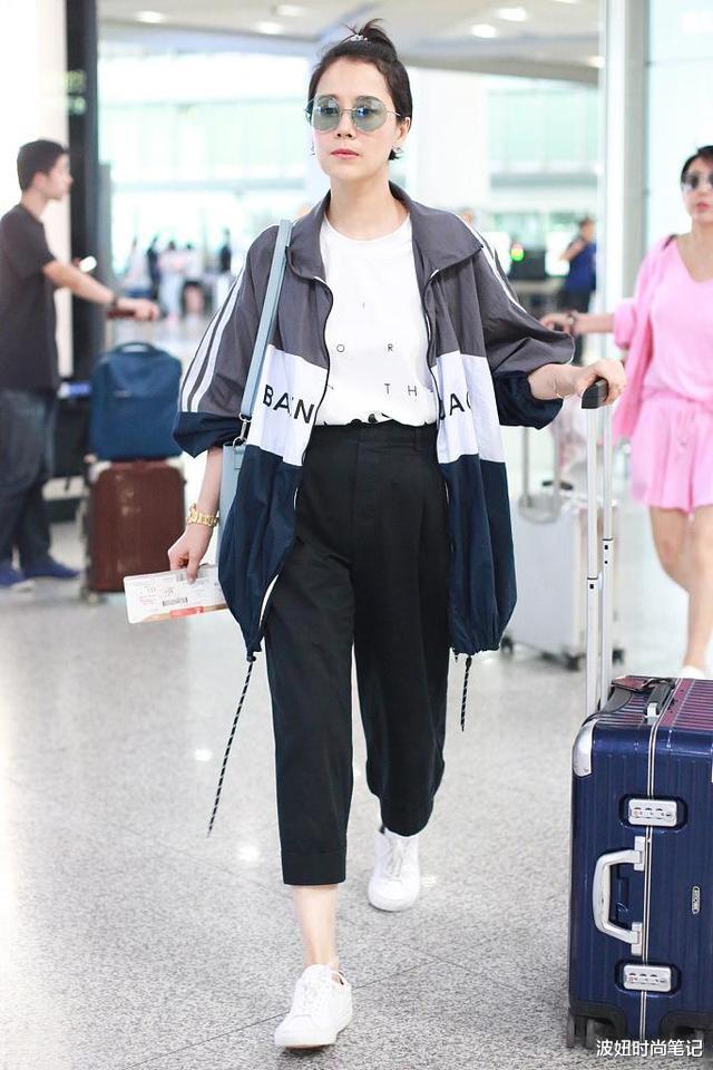 「短发」海清为装嫩豁出去了，剪超短发还要扎个“冲天辫”，化淡妆真精致