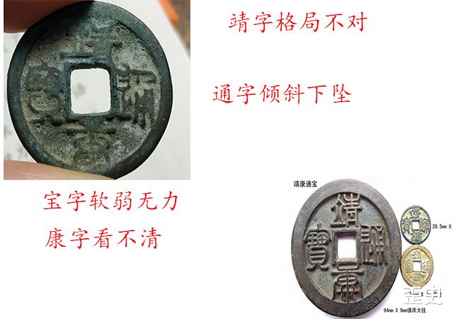 「」如何鉴定一枚手中的靖康通宝?不要激动有这几个问题就是赝品