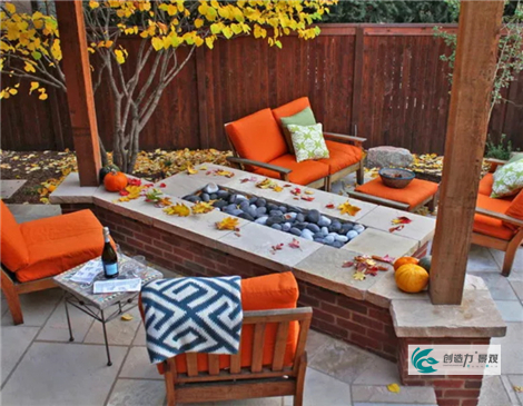 ▲精致的小庭院，温馨的小空间！