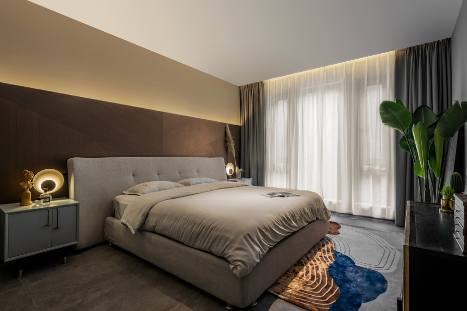 「」暖灰，安静、平和，追求空间独特气质 设计打造释放自我的空间