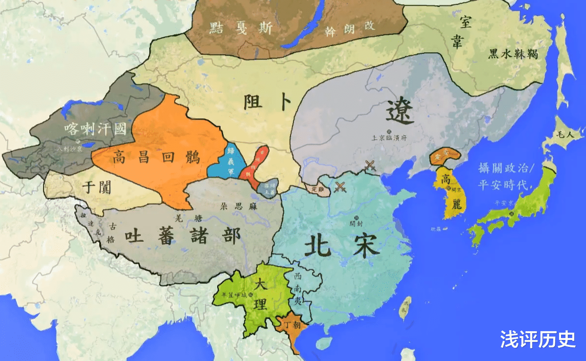 日军@通过地图看唐朝版图变迁：一个庞大帝国，最后走向瓦解