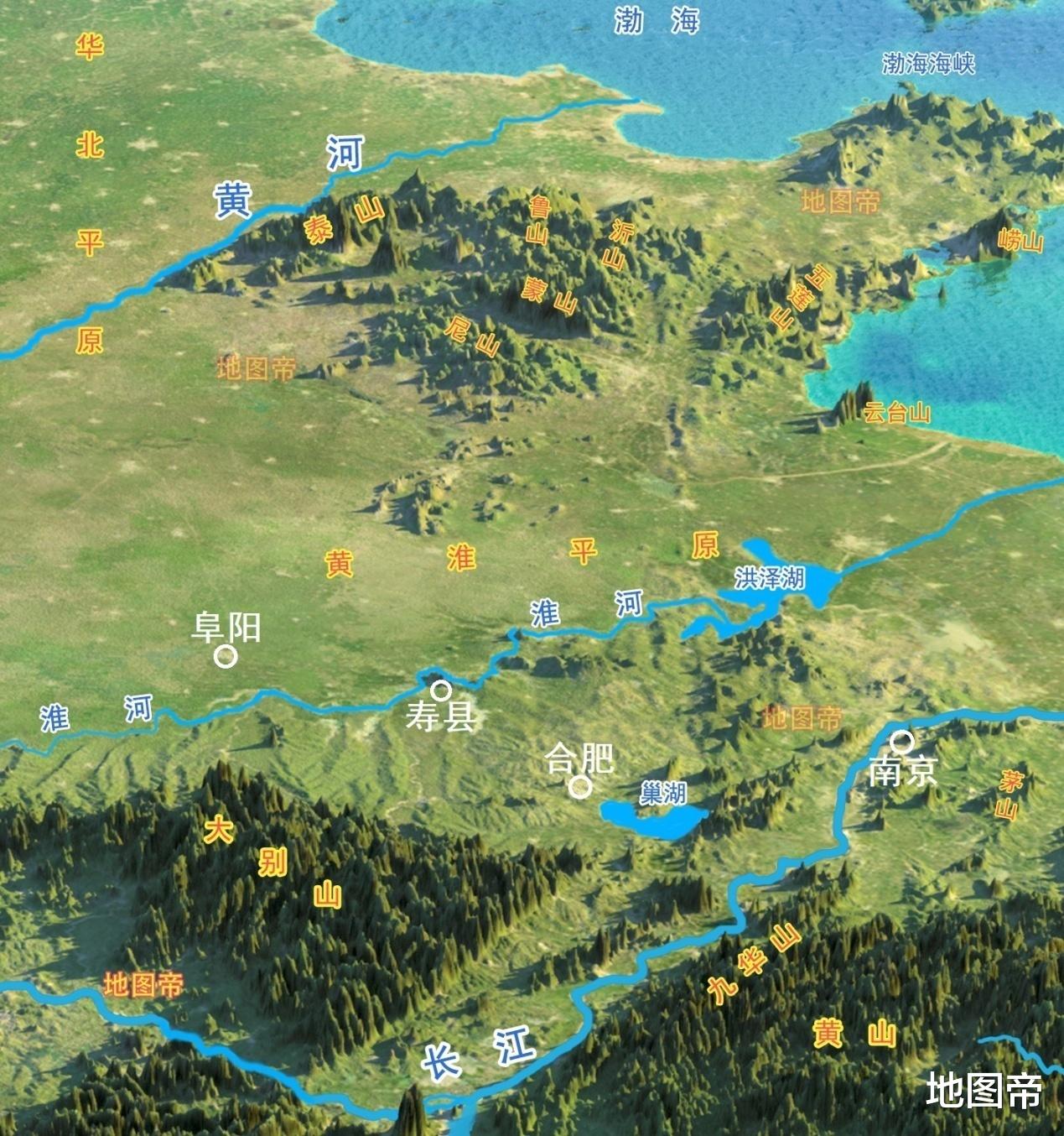 地图帝|在安徽阜阳，为何金兀术10万金兵败给2万南宋兵？