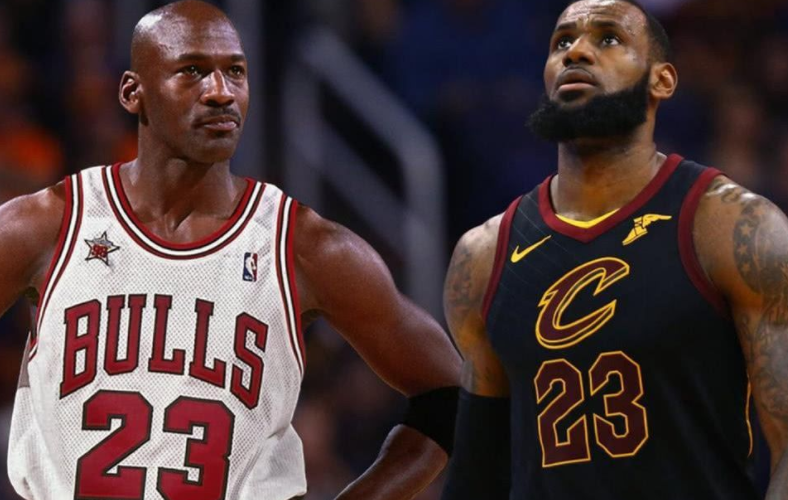 「迈克尔·乔丹」乔丹和詹姆斯一对一会发生什么?大Z: 詹姆斯或许会摧毁乔丹