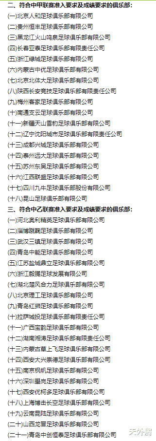 中甲@太乱了！中甲意外迎8支“新军”，足协官宣中乙空缺11支球队
